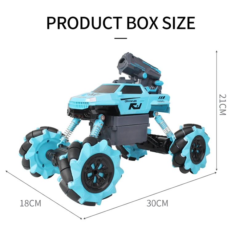2 In 1 High Speed Multifunctional RC Cars Off-road Drift Vehicle Missile Remote Control Cars Driving Stunt Truck vehicle for Kid
2 In 1 High Speed Multifunctional RC Cars Off-road Drift Vehicle Missile Remote Control Cars Driving Stunt Truck vehicle for Kid