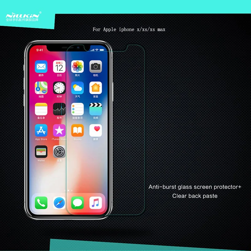 Закаленное стекло для iphone se 2020 NILLKIN Amazing H защита экрана 9H 11 /xs max/7/8 Plus/6/6s/5|phone screen