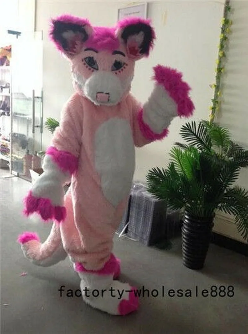 Halloween Long Fur Pink Husky Mascot Costume Suit Fox Dog Birthday Party Cosplay High Quality Cartoon Character Unisex Clothing
Halloween Long Fur Pink Husky Mascot Costume Suit Fox Dog Birthday Party Cosplay High Quality Cartoon Character Unisex Clothing