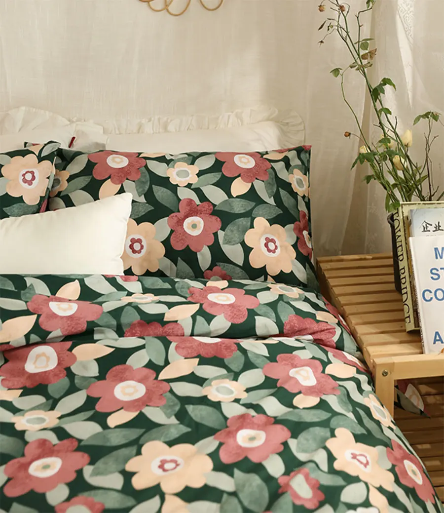 Милый цветок зеленый красный комплект постельного белья, романтический французский цветочный хлопок полный королева домашний текстиль пр... 
Милый цветок зеленый красный комплект постельного белья, романтический французский цветочный хлопок полный королева домашний текстиль пр...