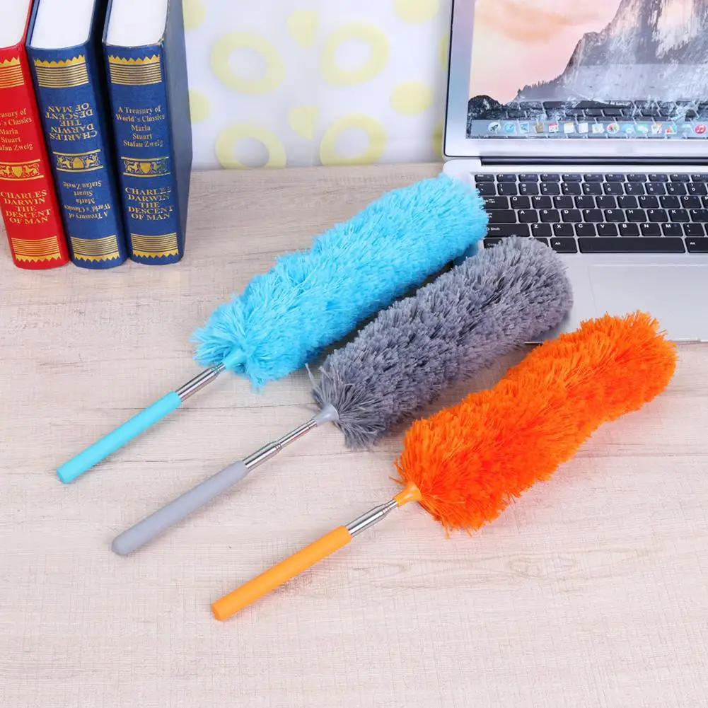 Adjustable Stretch Extend Microfiber Feather Duster Dusting Brush Household Cleaning Tool for Car Window Table Living Room
Adjustable Stretch Extend Microfiber Feather Duster Dusting Brush Household Cleaning Tool for Car Window Table Living Room