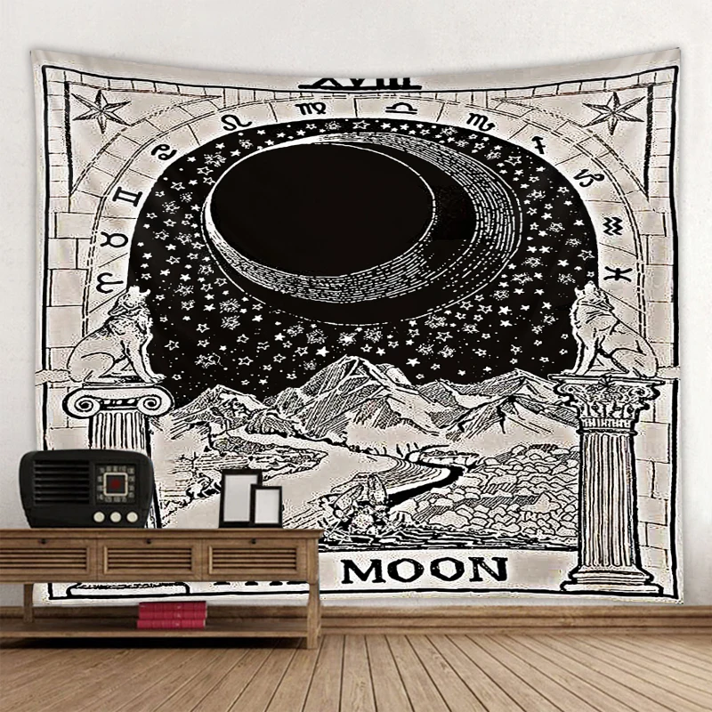 Mandala tapestry Tarot card wall hanging astrology divination witchcraft room decoration sun moon wall decoration tapestry
Mandala tapestry Tarot card wall hanging astrology divination witchcraft room decoration sun moon wall decoration tapestry