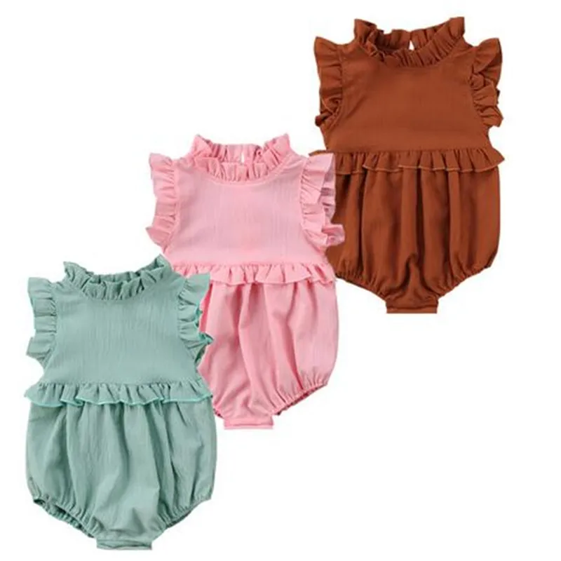 Newborn Baby Girl Summer Ruffle Romper Bodysuit Jumpsuit Clothes Outfits Princess Sunsuit Clothing 0-24M
Newborn Baby Girl Summer Ruffle Romper Bodysuit Jumpsuit Clothes Outfits Princess Sunsuit Clothing 0-24M