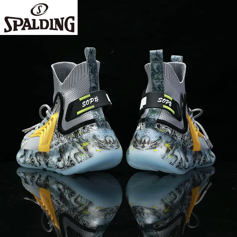 Spalding Men's Fashion Trend Non-slip Comfortable Wear-resistant Basketball Shoes Simple Casual All-match Sports Shoes
Spalding Men's Fashion Trend Non-slip Comfortable Wear-resistant Basketball Shoes Simple Casual All-match Sports Shoes