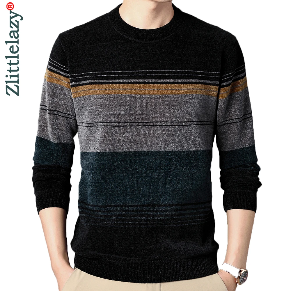 2021 fashion striped pullovers knitted sweater men clothing thick winter warm sweaters mens clothes christmas sweatshirts 1122
2021 fashion striped pullovers knitted sweater men clothing thick winter warm sweaters mens clothes christmas sweatshirts 1122
