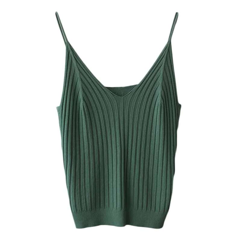 Yeeloca Solid Color Knitted Suspender Female 2021 Summer New Casual Camis Korean V-neck Sexy Bottoming Top
Yeeloca Solid Color Knitted Suspender Female 2021 Summer New Casual Camis Korean V-neck Sexy Bottoming Top