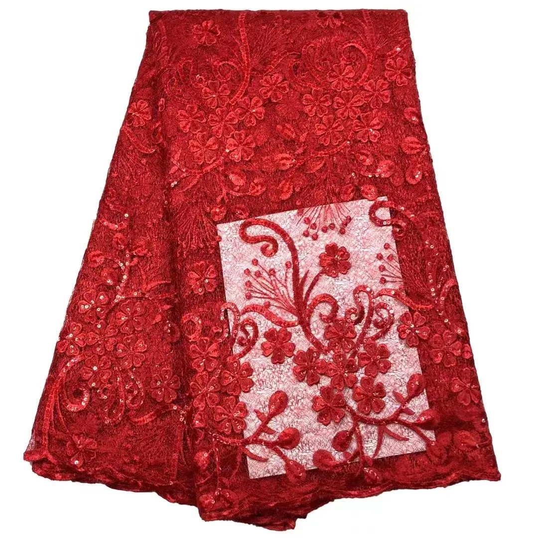 Африканская кружевная ткань с блестками и вышивкой 2021, высококачественный французский тюль, сетчатый кружевной материал для Нигерии, сваде... 
Африканская кружевная ткань с блестками и вышивкой 2021, высококачественный французский тюль, сетчатый кружевной материал для Нигерии, сваде...