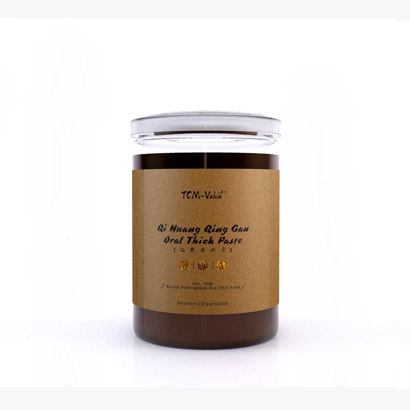 TCM-Value Qi Huang Qing Gan Oral Thick Paste, Fatty liver. Liver ascites. a series of liver problems,Clear liver toxin, 230g
TCM-Value Qi Huang Qing Gan Oral Thick Paste, Fatty liver. Liver ascites. a series of liver problems,Clear liver toxin, 230g