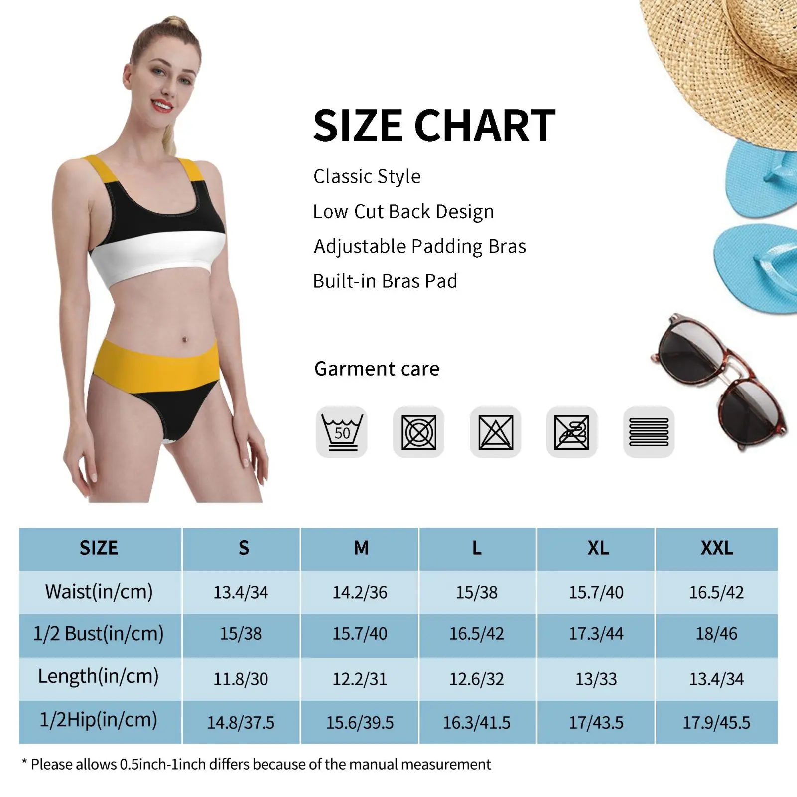 Wolves Tricolour Swimsuit one piece Bikini Padded Colours Football Footy Sport Soccer Wolves Thin Pattern Stripes
Wolves Tricolour Swimsuit one piece Bikini Padded Colours Football Footy Sport Soccer Wolves Thin Pattern Stripes