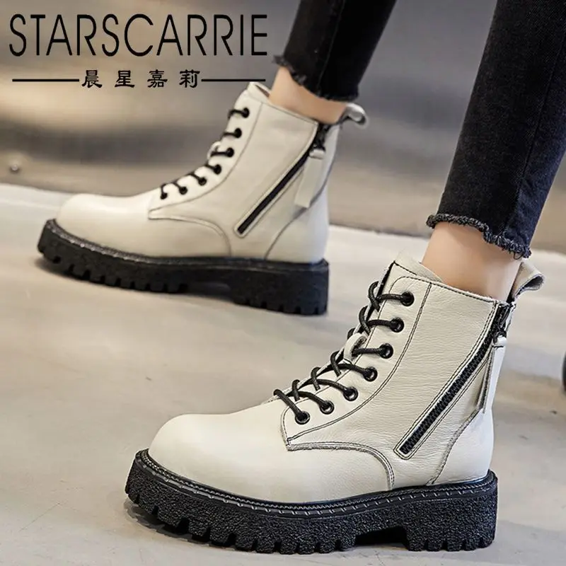 The first layer of leather riding boots autumn and winter 2021 new casual women's boots in the tube British style short boots
The first layer of leather riding boots autumn and winter 2021 new casual women's boots in the tube British style short boots