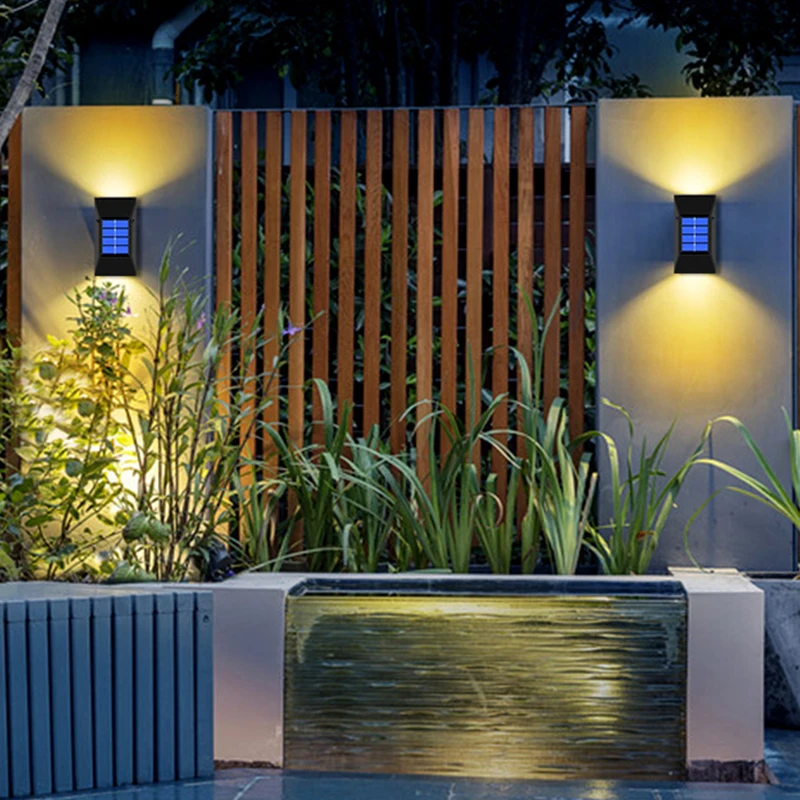 2pcs LED Solar Light Outdoor Waterproof Lighting Solar Powered Lamps Wall Lamps for Garden Decoration LED Street Lighting
2pcs LED Solar Light Outdoor Waterproof Lighting Solar Powered Lamps Wall Lamps for Garden Decoration LED Street Lighting
