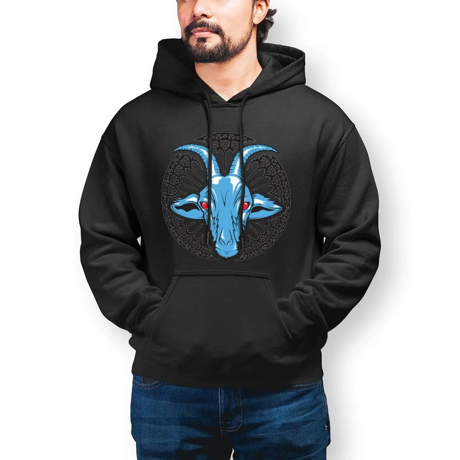 Goat Hoodie Cotton Winter Hoodies Fashion Long Length Streetwear Pullover Hoodie XL Men 
Goat Hoodie Cotton Winter Hoodies Fashion Long Length Streetwear Pullover Hoodie XL Men