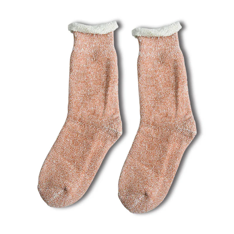 Thick wool loop socks cotton crimped lady's cotton socks winter thick brushed warm towel floor socks store manager recommended
Thick wool loop socks cotton crimped lady's cotton socks winter thick brushed warm towel floor socks store manager recommended