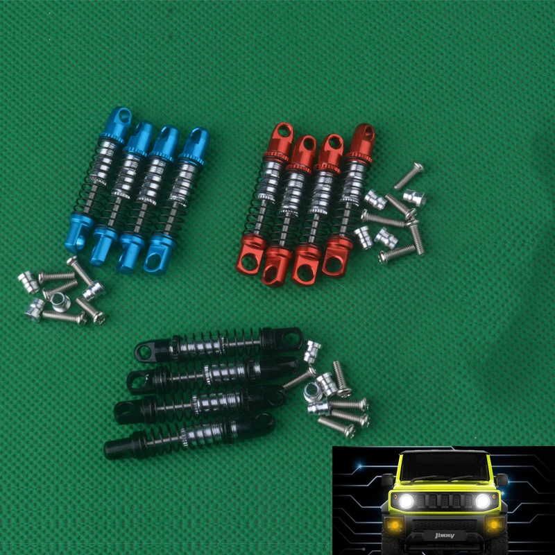 Upgrade metal hydraulic shock absorbers For Jimny Suzuki 1/16 RC Car Spare parts
Upgrade metal hydraulic shock absorbers For Jimny Suzuki 1/16 RC Car Spare parts