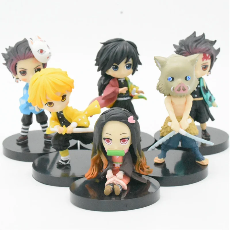 6pcs/set Anime Demon Slayer Kimetsu No Yaiba Sitting Posture Q Version Toys Hobbies Action Figures for Children Popite Gift
6pcs/set Anime Demon Slayer Kimetsu No Yaiba Sitting Posture Q Version Toys Hobbies Action Figures for Children Popite Gift