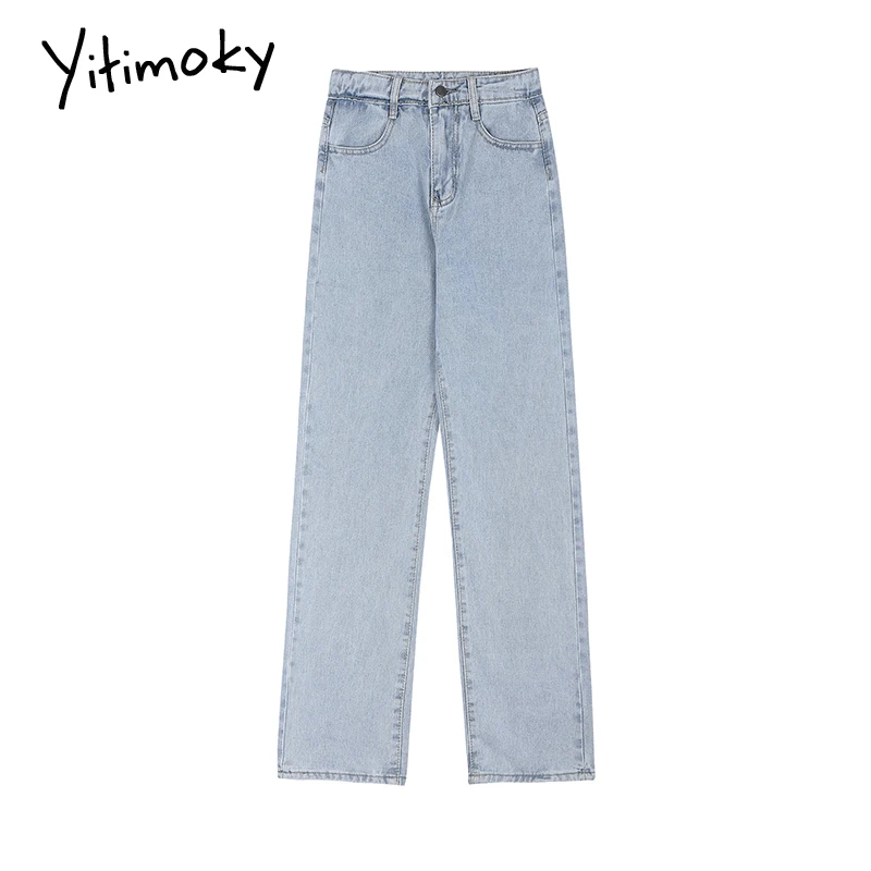 Yitimoky Straight High Waist Jeans For Women Denim Pants Plus Size Vintage Streetwear Black Sky Blue 2021 Spring Fashion Mom New
Yitimoky Straight High Waist Jeans For Women Denim Pants Plus Size Vintage Streetwear Black Sky Blue 2021 Spring Fashion Mom New