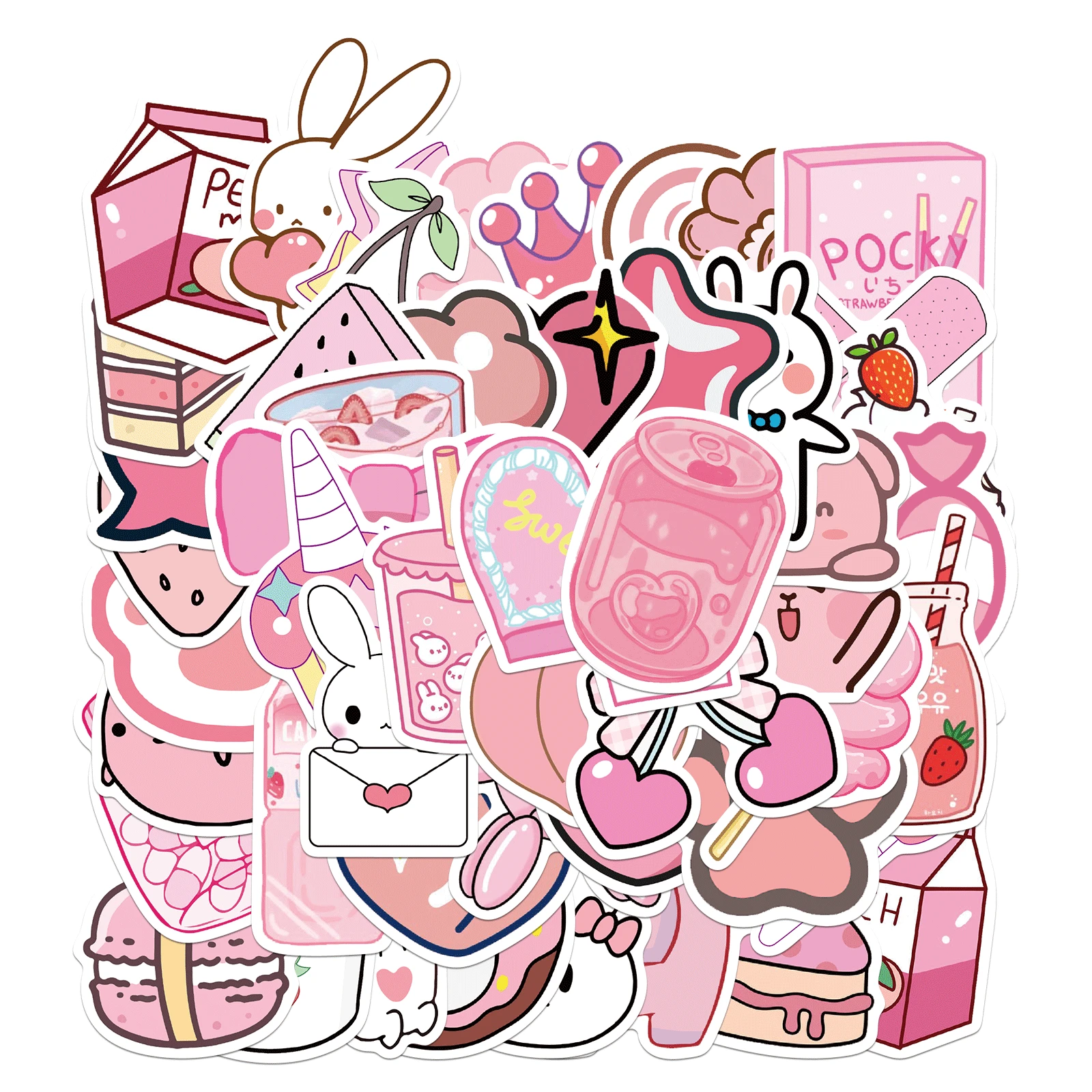 50pcs Pink Vsco Lovely Cute Kawii Stickers Graffiti Guitar Scrapbook Skateboard Phone Luggage Laptop Waterproof Sticker Toys
50pcs Pink Vsco Lovely Cute Kawii Stickers Graffiti Guitar Scrapbook Skateboard Phone Luggage Laptop Waterproof Sticker Toys