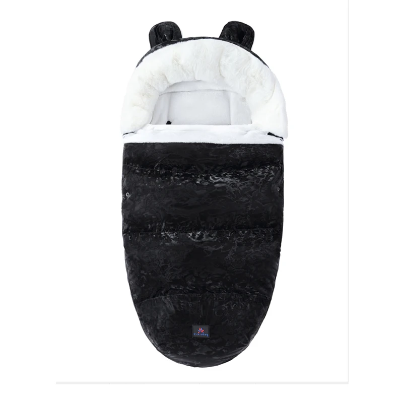 

Newborn Sleeping Bag Thick Infant Cocoon Envelope Sleepsack In Stroller Windproof Swaddle Bag For Toddler Baby Winter Footmuff