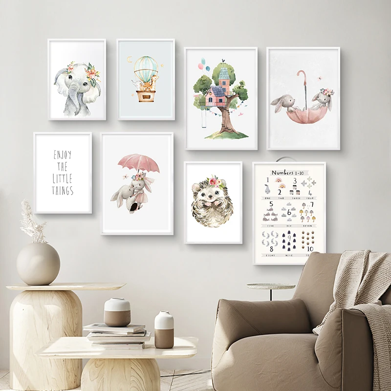 Детская Картина на холсте, с изображением кролика, слона, в скандинавском стиле, для девочек, для спальни, плакат для детской
Детская Картина на холсте, с изображением кролика, слона, в скандинавском стиле, для девочек, для спальни, плакат для детской