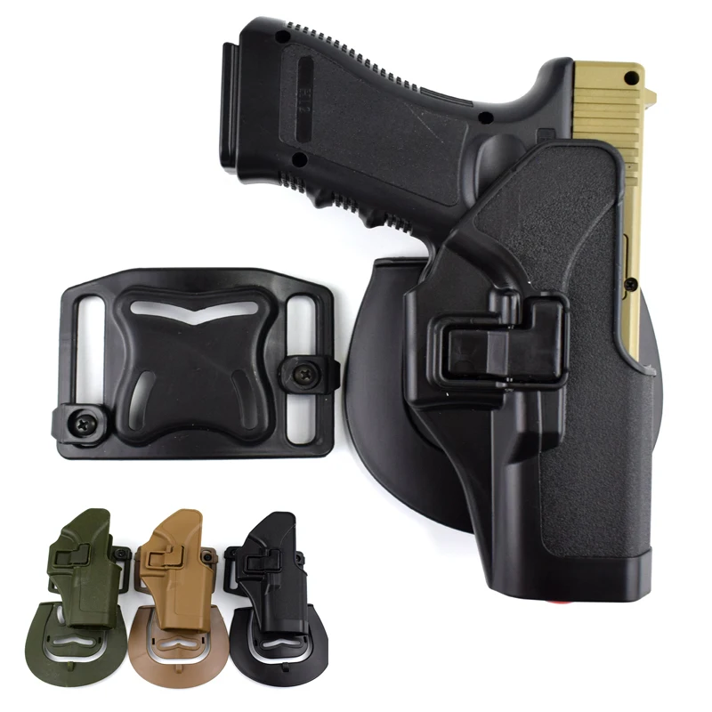 Левосторонний/правый ремень для оружия Hoster Glock 17 19 22 23 31 32 тактический Чехол