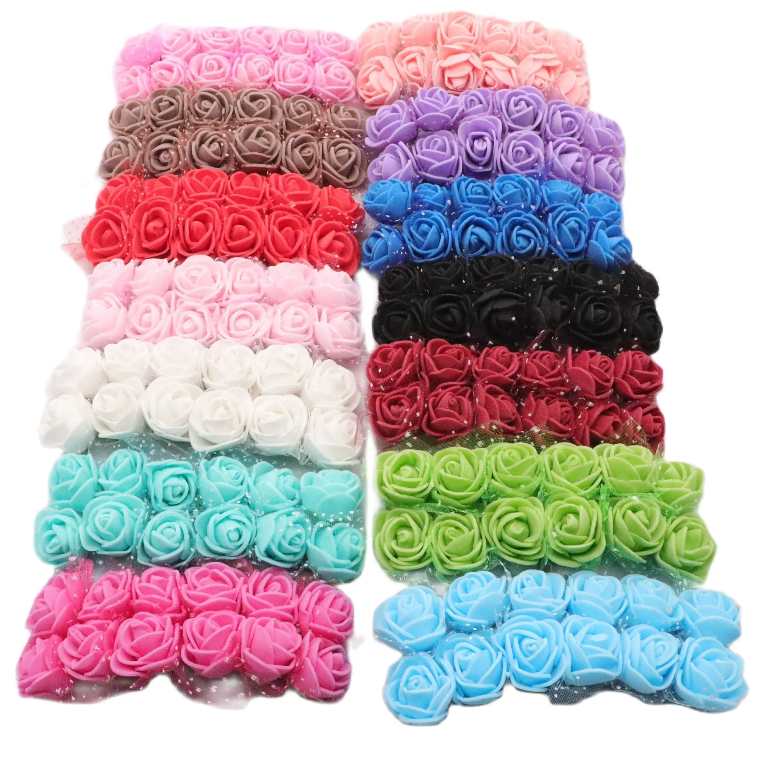12PCS/Bag Mini PE Foam Rose Flower Head Artificial Rose Flowers Handmade DIY Wedding Home Decoration Festive & Party Supplies 
12PCS/Bag Mini PE Foam Rose Flower Head Artificial Rose Flowers Handmade DIY Wedding Home Decoration Festive & Party Supplies