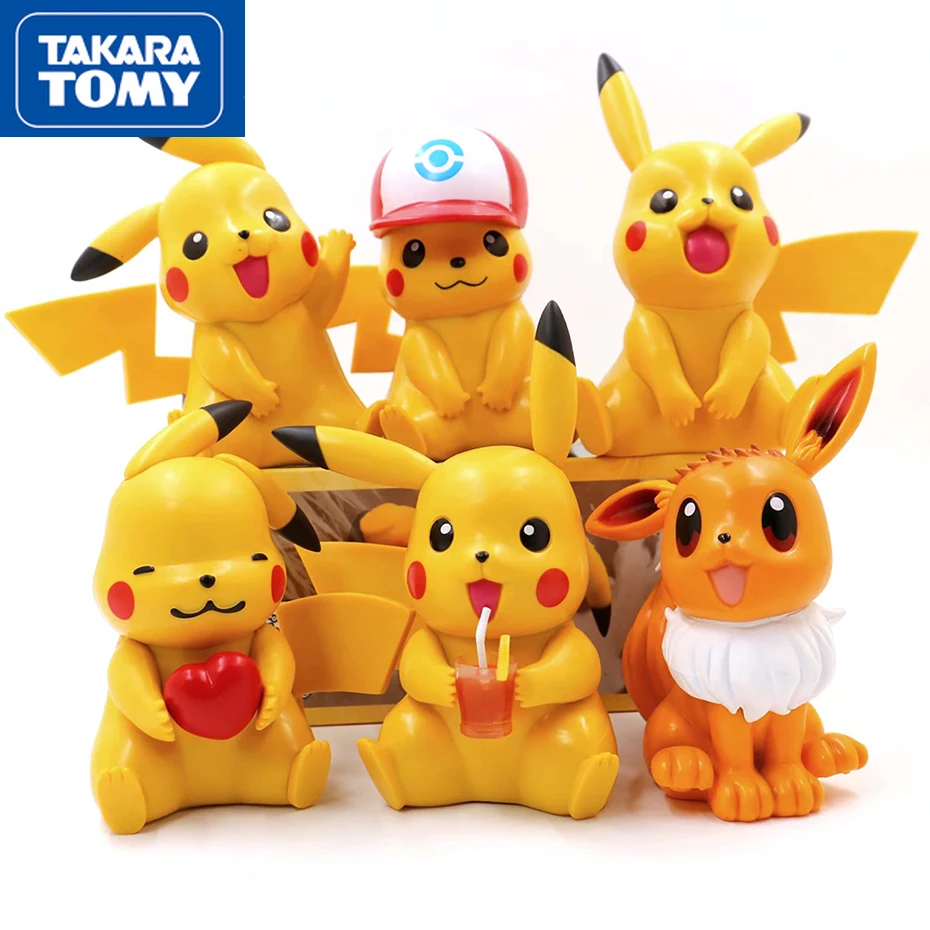 Takara Mony 18cm Cute Angry Pikachu PVC Action Figure Anime Cartoon Pokemon Figurine Collection Model Kids Toys Birthday Gifts
Takara Mony 18cm Cute Angry Pikachu PVC Action Figure Anime Cartoon Pokemon Figurine Collection Model Kids Toys Birthday Gifts