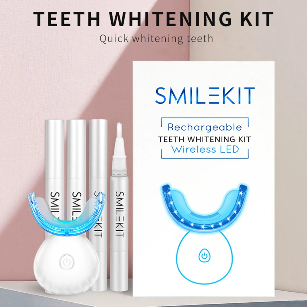 Teeth Whitening Kit Mint Scent Led Light Wireless Teeth Whitener Safe Clean With 4 Whitening Gel Help Remove Stains Whiten Teeth
Teeth Whitening Kit Mint Scent Led Light Wireless Teeth Whitener Safe Clean With 4 Whitening Gel Help Remove Stains Whiten Teeth