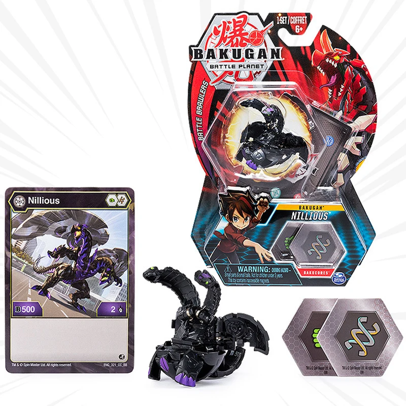 TAKARA TOMY Genuine Bakugan Basic Edition Dark Double-headed Dragon Card Catapult Battle Competitive Deformed Egg Toy Gift
TAKARA TOMY Genuine Bakugan Basic Edition Dark Double-headed Dragon Card Catapult Battle Competitive Deformed Egg Toy Gift