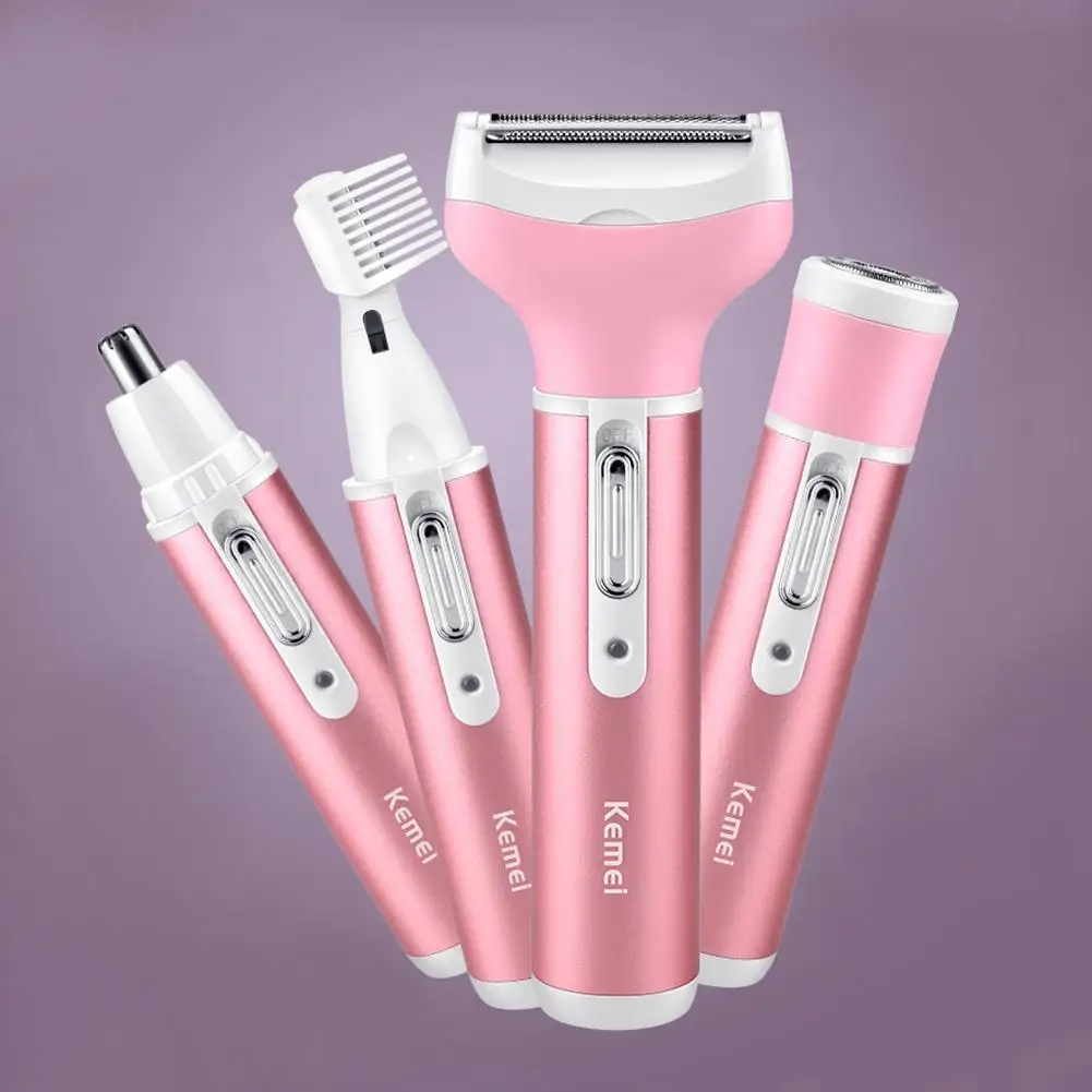 4 in 1 Electric Women Razor Shaver Body Epilator Nose Facial Bikini Underarm Hair Removal Trimmer Shaving Machine EU Piug
4 in 1 Electric Women Razor Shaver Body Epilator Nose Facial Bikini Underarm Hair Removal Trimmer Shaving Machine EU Piug
