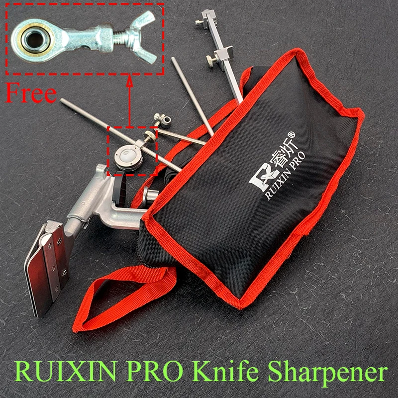 Ruixin Pro Aluminium Alloy Knife Sharpener System 360 Degree Flip Constant Angle New bearings Kitchen Grinder Diamond Whetstone
Ruixin Pro Aluminium Alloy Knife Sharpener System 360 Degree Flip Constant Angle New bearings Kitchen Grinder Diamond Whetstone