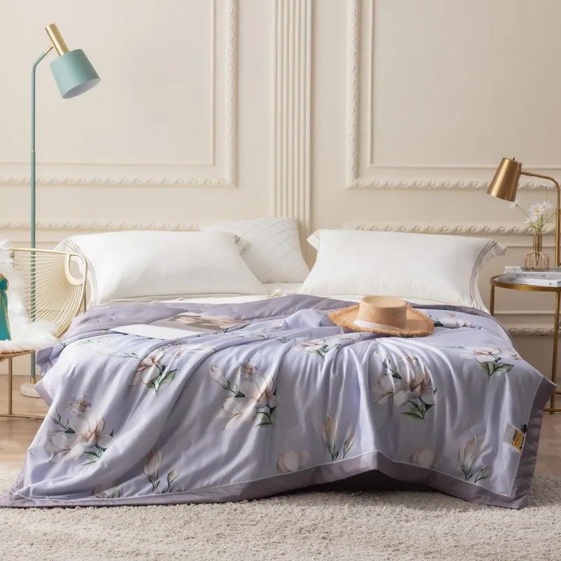 Tencel Summer Cool Quilt 2021 Summer New Light Luxury Single Double Air-Conditioning Quilt Washable Adult Summer Quilt Thin
Tencel Summer Cool Quilt 2021 Summer New Light Luxury Single Double Air-Conditioning Quilt Washable Adult Summer Quilt Thin