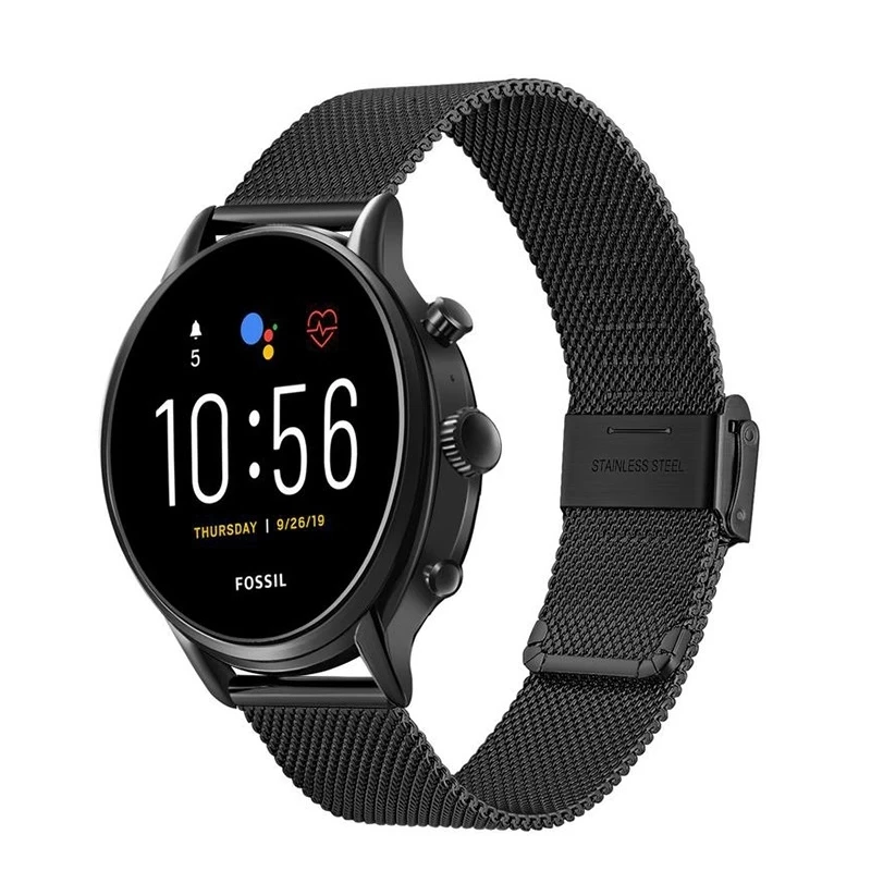 Stainless Steel Wristband Adjustable Strap Replacement Watchband For Fossil gen 5 / Q Explorist HR Gen 4 3 Bracelet Accessories
Stainless Steel Wristband Adjustable Strap Replacement Watchband For Fossil gen 5 / Q Explorist HR Gen 4 3 Bracelet Accessories