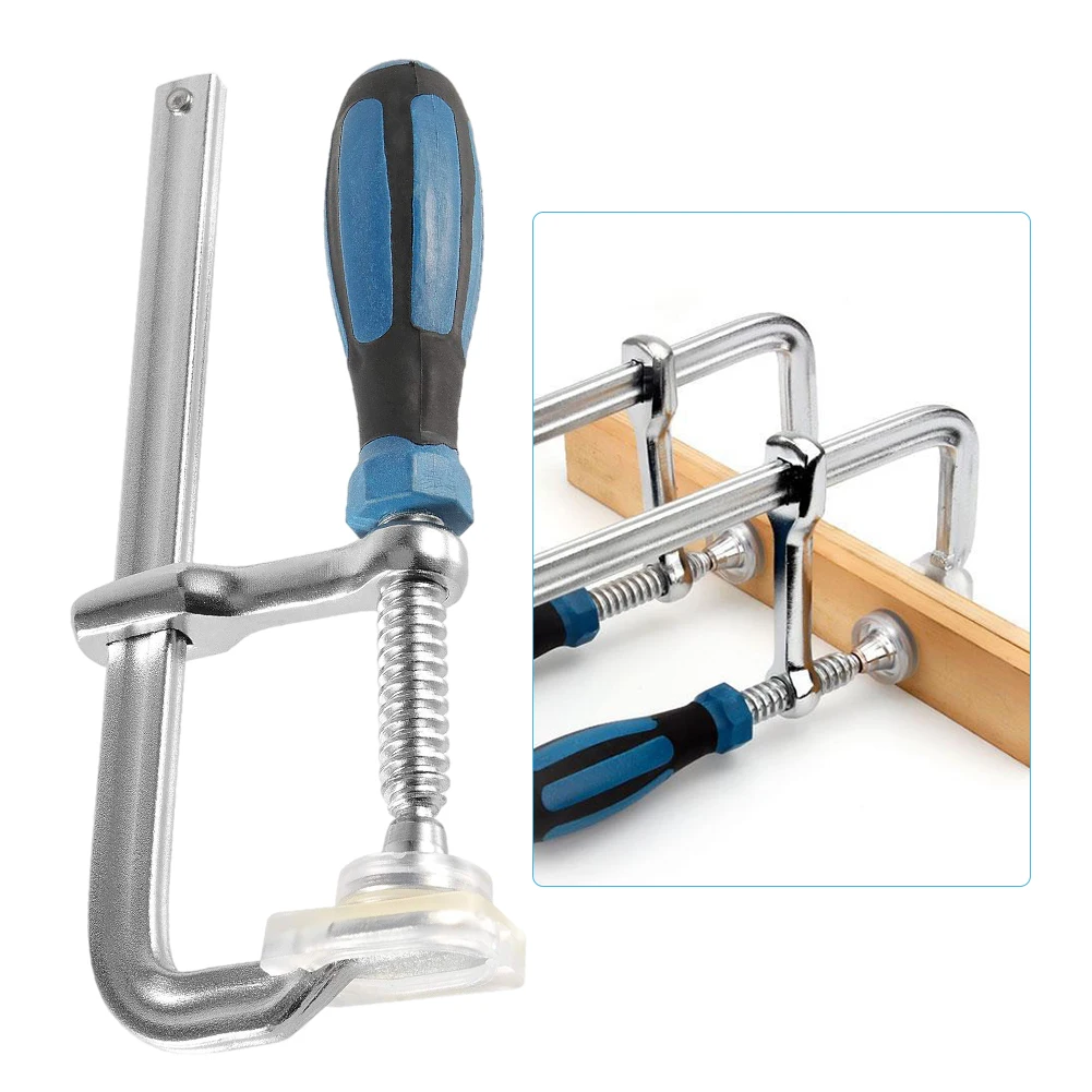 F clamps for Woodworking Heavy Duty Metal Material Wood Fixture Clamps Quick Slide Speed Squeeze Wood Working Clamping Tool
F clamps for Woodworking Heavy Duty Metal Material Wood Fixture Clamps Quick Slide Speed Squeeze Wood Working Clamping Tool