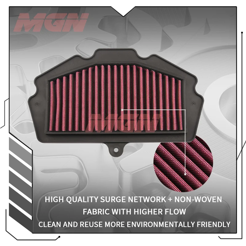 Motorcycle Air Filter Intake Cleaner For Kawasaki EX400 EX250 Ninja 400 250 Z400 ER400 2018 2019
Motorcycle Air Filter Intake Cleaner For Kawasaki EX400 EX250 Ninja 400 250 Z400 ER400 2018 2019