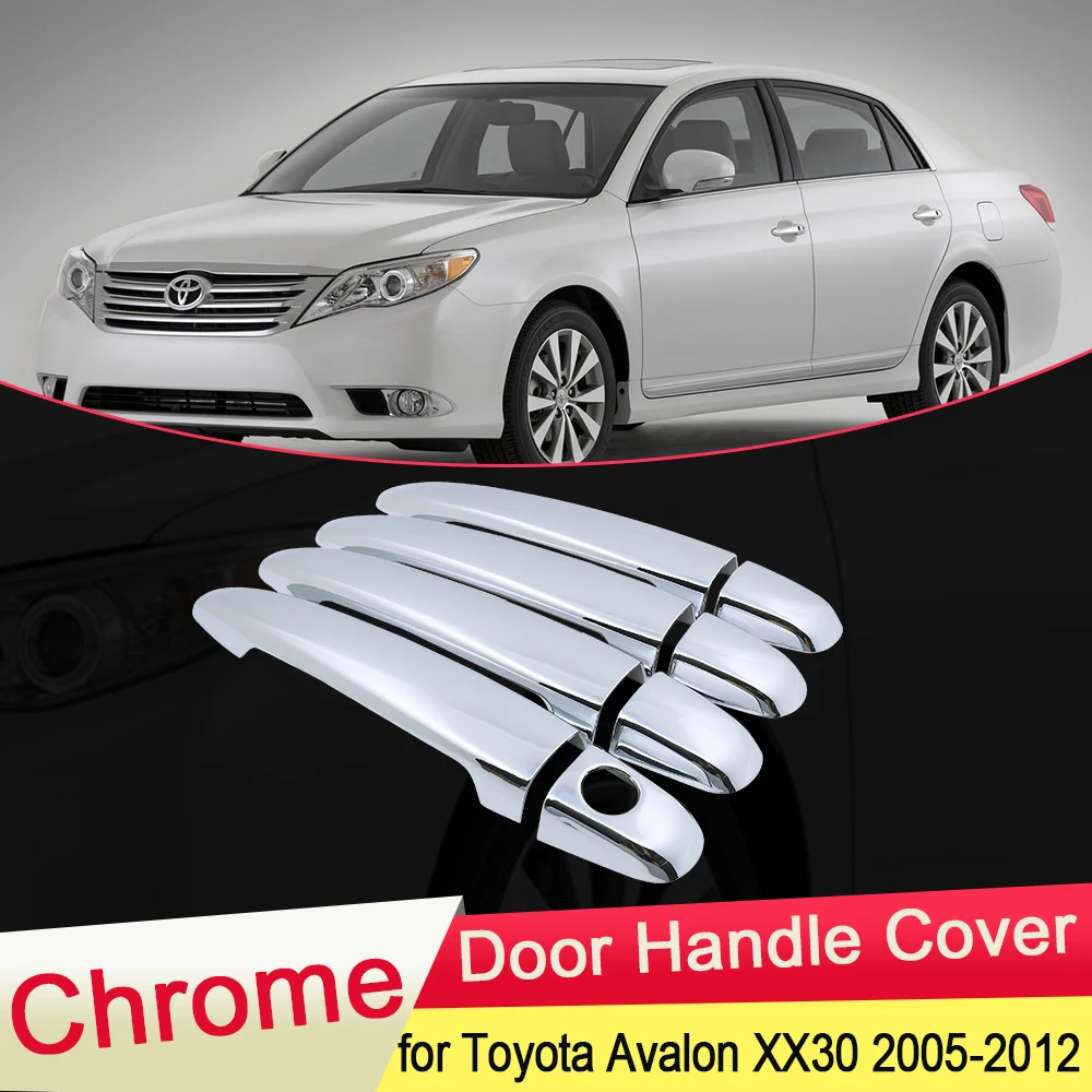 Для Toyota Avalon 2005 2006 2007 2008 2009 2010 2011 2012 XX30 хромированная дверная ручка Крышка Накладка