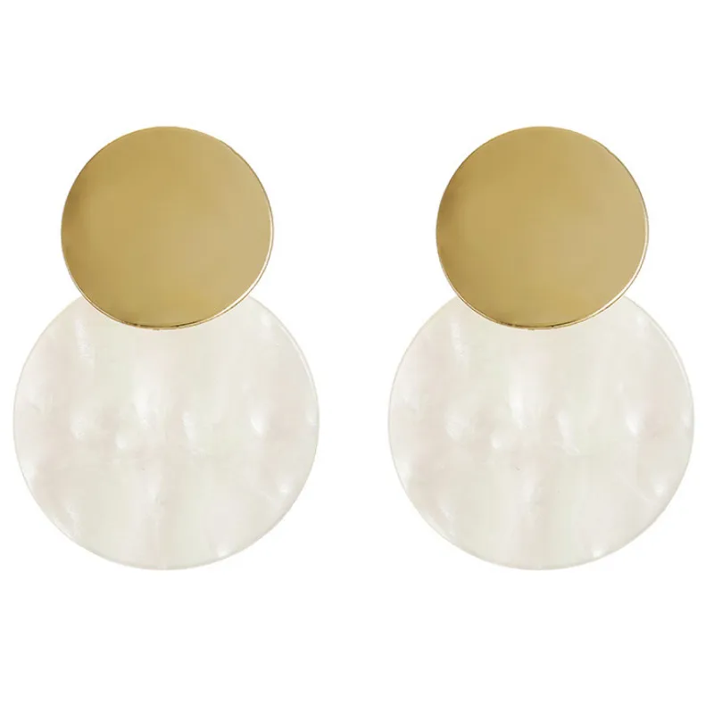 Simple Creative Geometry Pendant Earrings Tempersonality Ear Jewelry 
Simple Creative Geometry Pendant Earrings Tempersonality Ear Jewelry