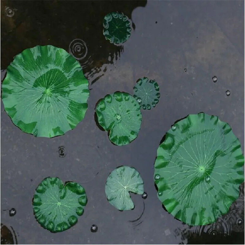 40 CM Garden Home Decor Artificial Flower Lotus Leaf EVA Material Fish Tank Water Pool Decoration Green Plant Craft Ornament
40 CM Garden Home Decor Artificial Flower Lotus Leaf EVA Material Fish Tank Water Pool Decoration Green Plant Craft Ornament