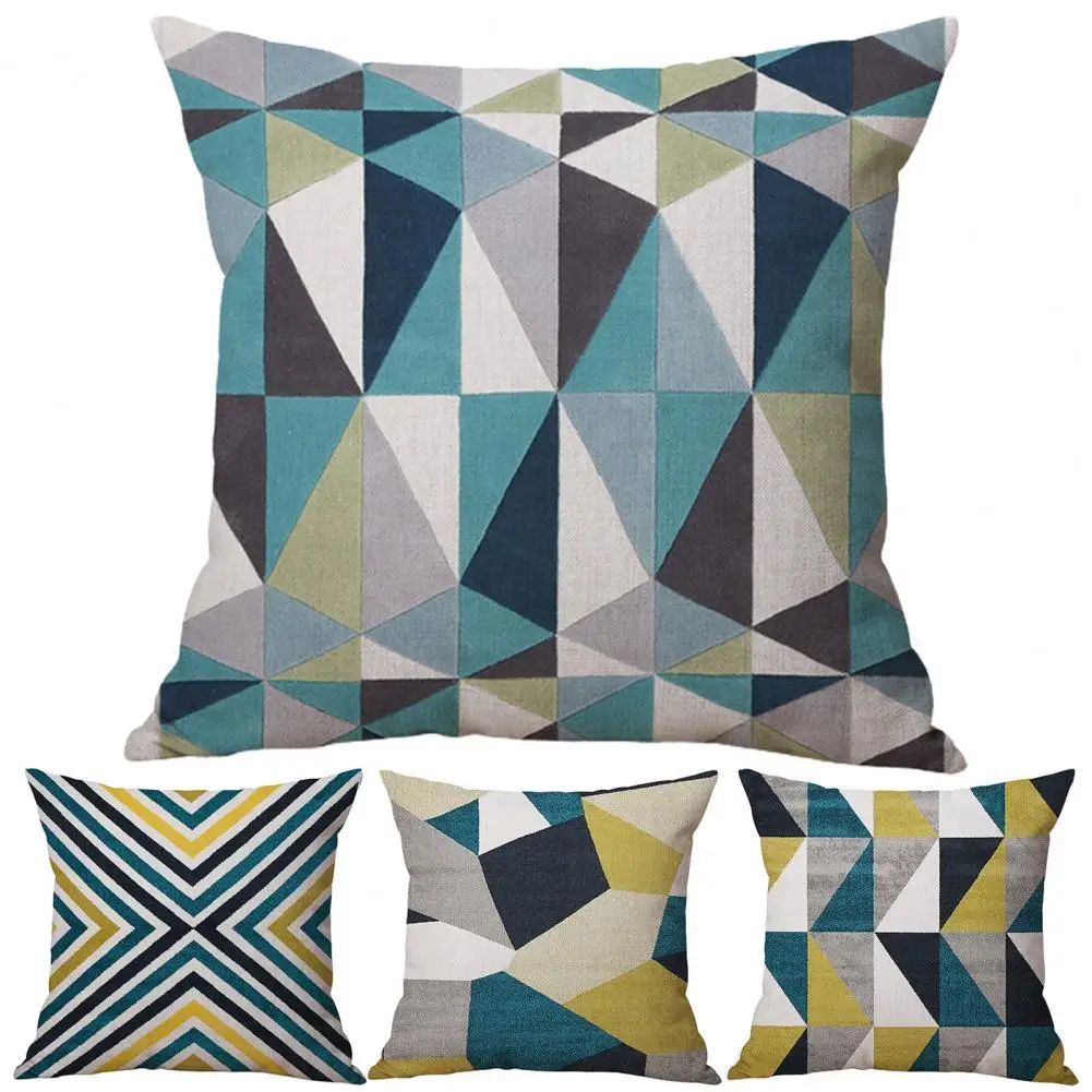Polyester Chic Polyester Abstract Geometric Pillow Cove Lightweight Pillowcase Skin-Friendly for Sofa
Polyester Chic Polyester Abstract Geometric Pillow Cove Lightweight Pillowcase Skin-Friendly for Sofa