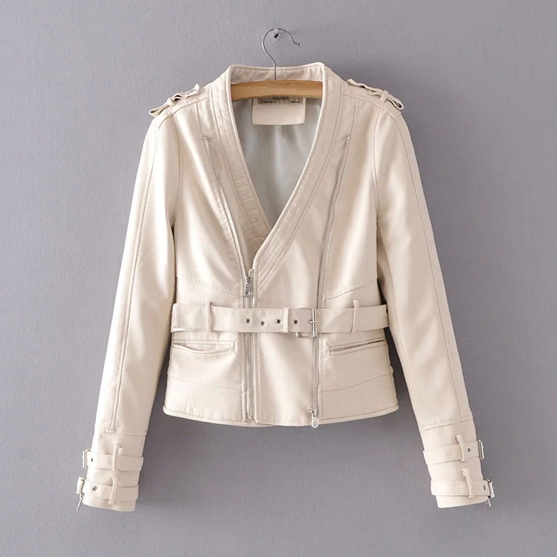 Elegant women PU leather jackets 2020 fashion ladies wild moto-biker short jacket vintage female high quality coats girls chic
Elegant women PU leather jackets 2020 fashion ladies wild moto-biker short jacket vintage female high quality coats girls chic