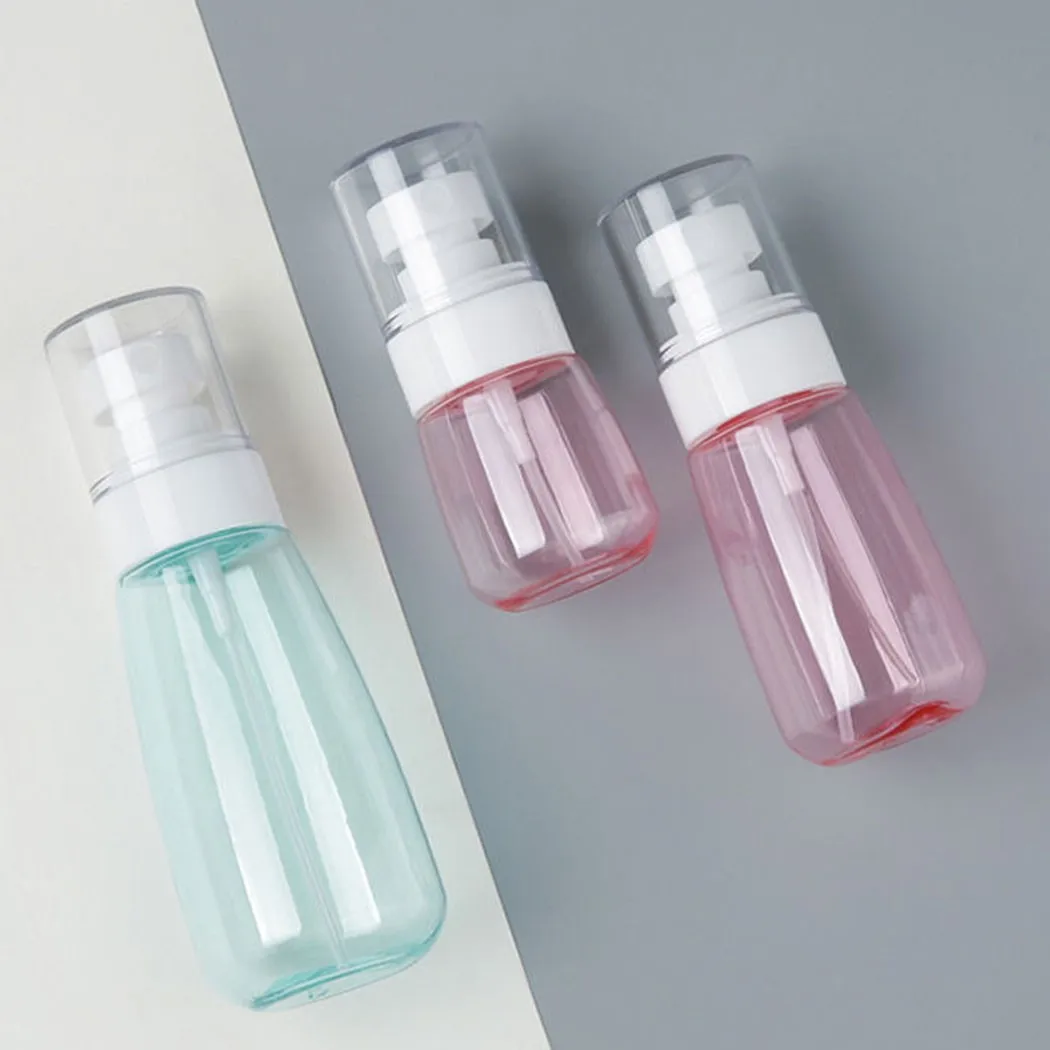 1Pc 30/60ml Spray Bottle Plastic Lotion Cosmetic Pump Empty Bottle Reusable Travel Perfume Water Bottle Refill Container
1Pc 30/60ml Spray Bottle Plastic Lotion Cosmetic Pump Empty Bottle Reusable Travel Perfume Water Bottle Refill Container