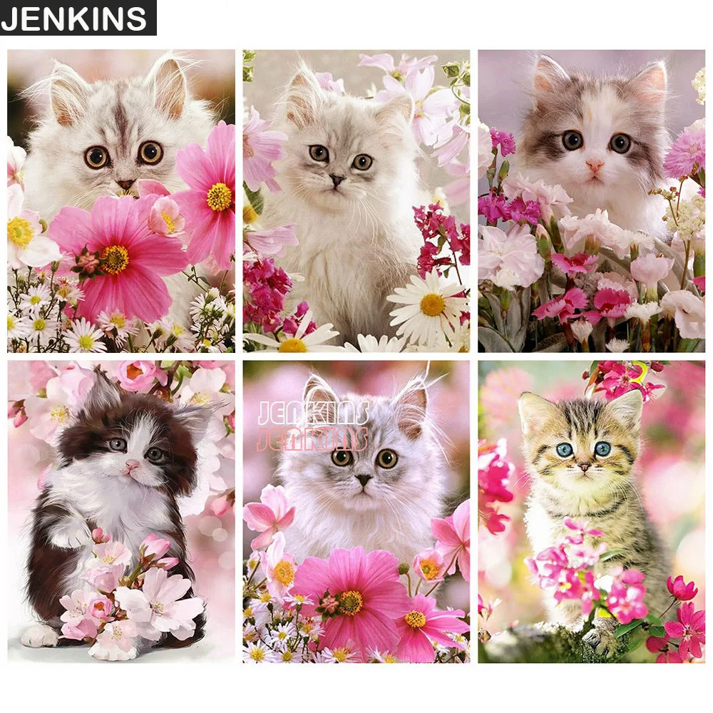5D DIY Diamond Painting Cat Flower Decorative Canvas Paintings Home Wall Decor In Living Room Personalized Puzzles Gift JENKINS
5D DIY Diamond Painting Cat Flower Decorative Canvas Paintings Home Wall Decor In Living Room Personalized Puzzles Gift JENKINS