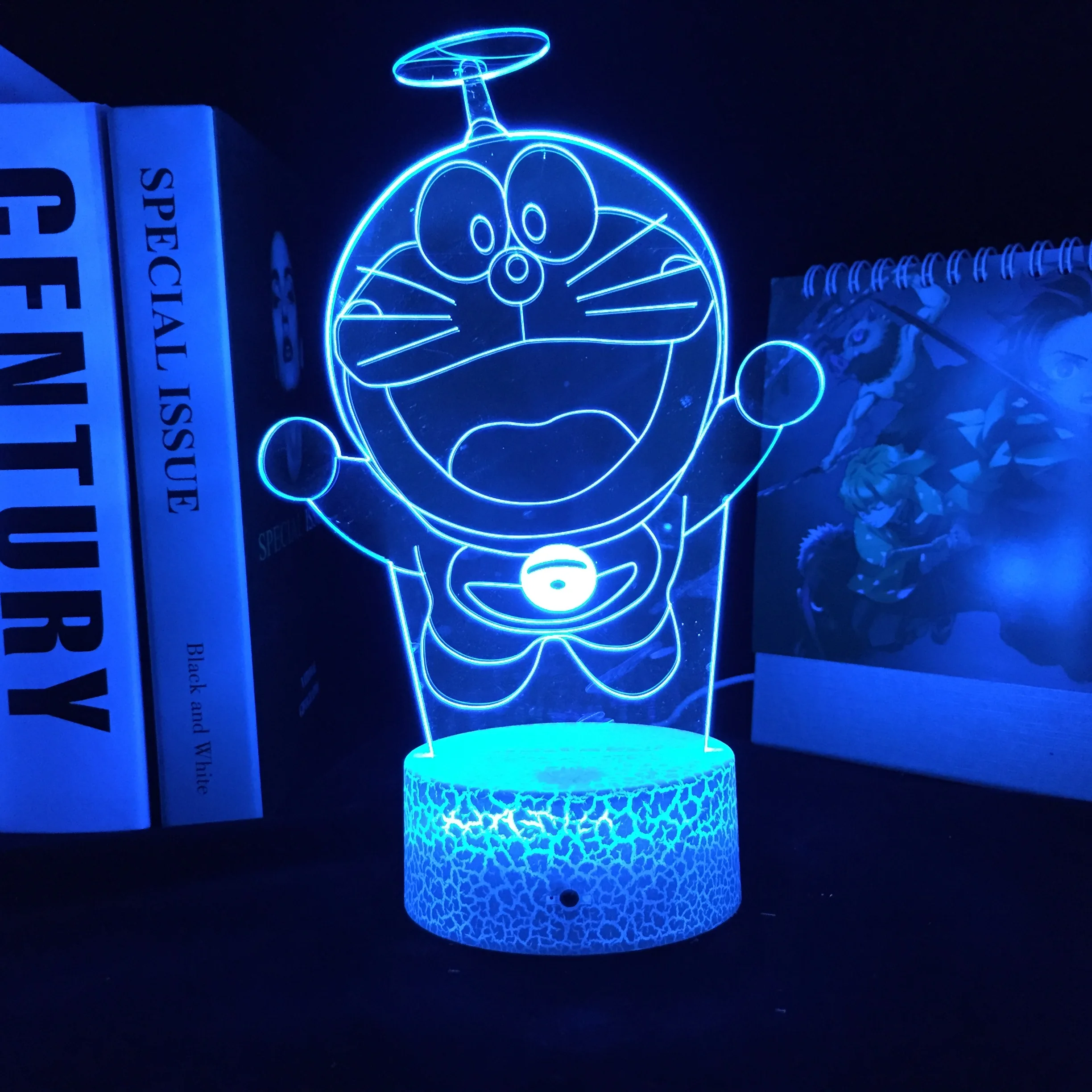 Newest Anime Machine Cat 3D Night Light for Child Bedroom Decoration Birthday Gift Light Remote Touch Acrylic Table Lamp
Newest Anime Machine Cat 3D Night Light for Child Bedroom Decoration Birthday Gift Light Remote Touch Acrylic Table Lamp