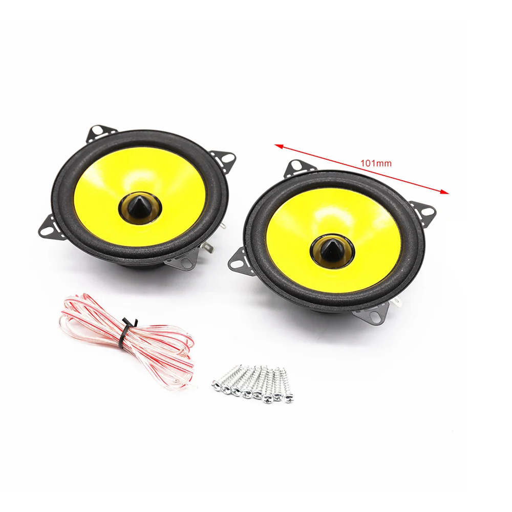 2pcs Car Audio Stereo Speaker 60W 4 Inch 2-Way Full Range Frequency Auto Music Loudspeaker Car Modified Accessories
2pcs Car Audio Stereo Speaker 60W 4 Inch 2-Way Full Range Frequency Auto Music Loudspeaker Car Modified Accessories