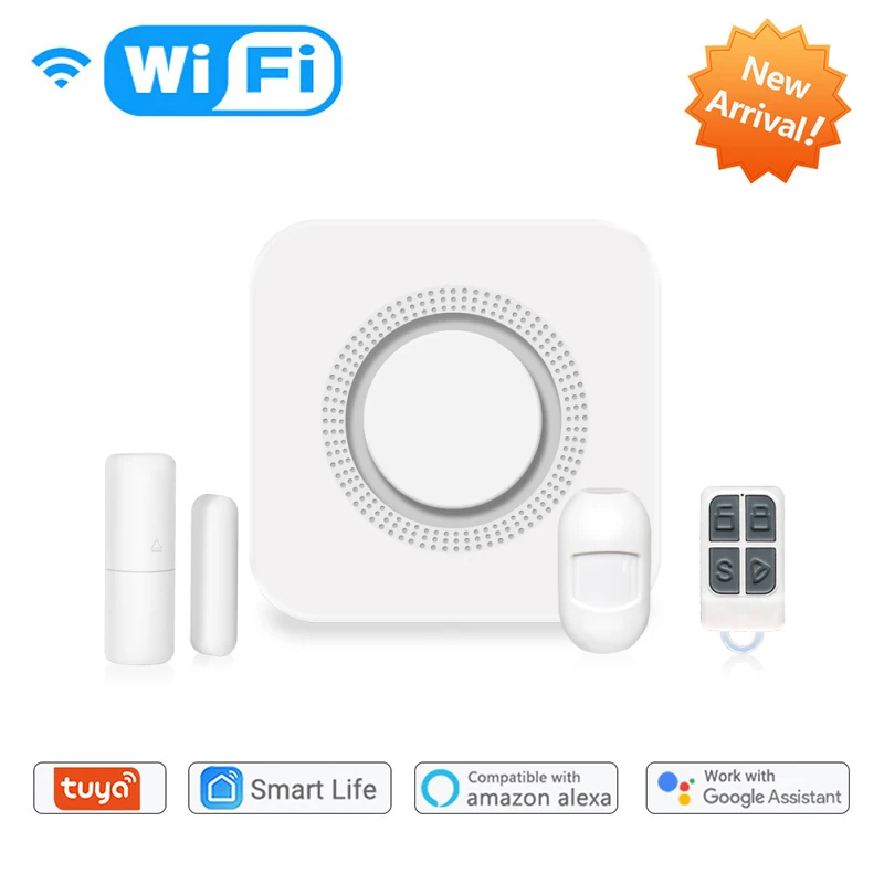 Tuya Graffiti Alarm Smart Life APP Control WiFi Sound And Light Compatible With Amazon Echo And Google Assistant Voice Control
Tuya Graffiti Alarm Smart Life APP Control WiFi Sound And Light Compatible With Amazon Echo And Google Assistant Voice Control