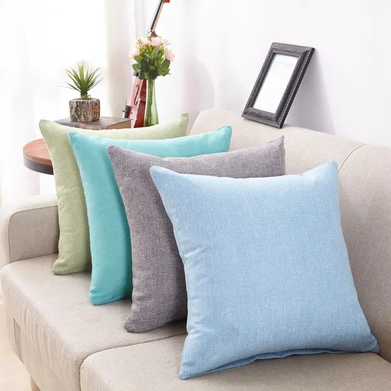 40x40cm Solid Sofa Car Pillow Cushion Soft Linening Waist Pillow Anti-Slip Bedroom Sofa Cushion Home Office Car Use Home Decor
40x40cm Solid Sofa Car Pillow Cushion Soft Linening Waist Pillow Anti-Slip Bedroom Sofa Cushion Home Office Car Use Home Decor