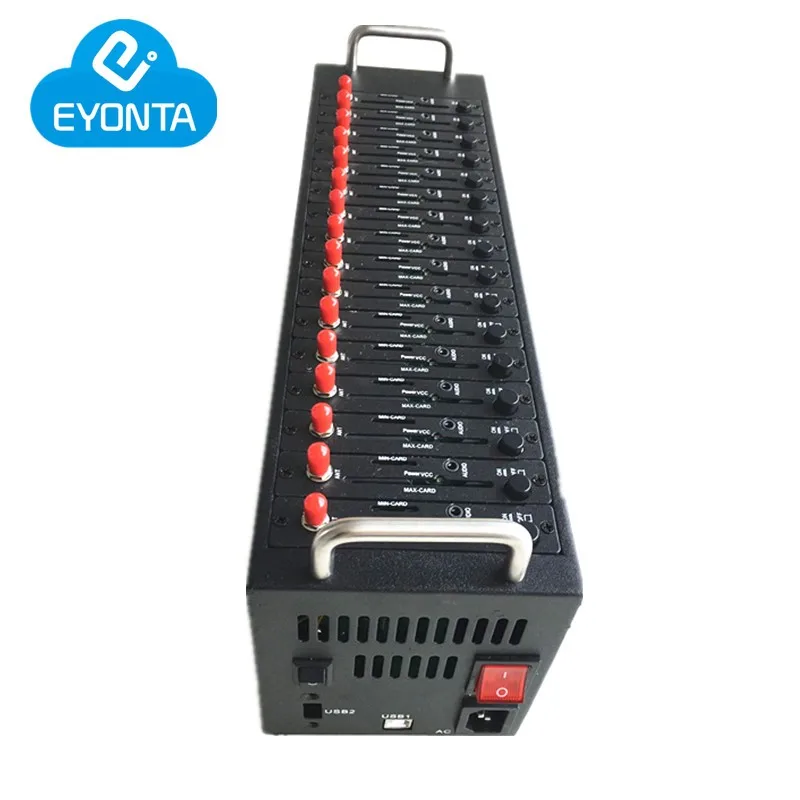 SMS modem Q2303 16 Ports GSM SMS Modem Pool GPRS Modem for Wavecom Module USB AT Commands
SMS modem Q2303 16 Ports GSM SMS Modem Pool GPRS Modem for Wavecom Module USB AT Commands