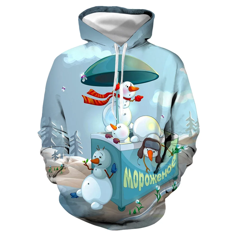 Hot Selling Cool Edos 3D Digital Printing Christmas Loose and Plus-sized Hooded Sweater
Hot Selling Cool Edos 3D Digital Printing Christmas Loose and Plus-sized Hooded Sweater