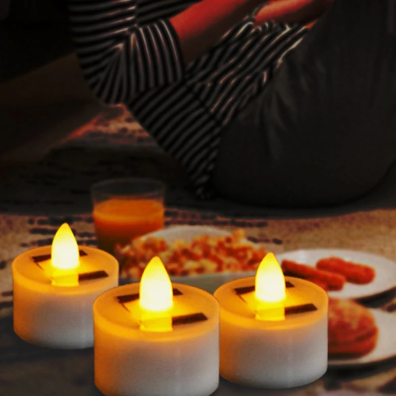 12 Pcs/Box Solar Candle Light Smokeless Simulation Electronic Candle Lantern Outdoor Solar Tea Wax Lamp for Christmas Decor 28GF
12 Pcs/Box Solar Candle Light Smokeless Simulation Electronic Candle Lantern Outdoor Solar Tea Wax Lamp for Christmas Decor 28GF