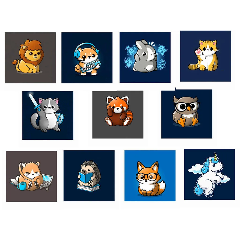 Square 5D Handmade DIY Diamond Painting Mosaics Cartoon Animals Cross Sticker with Diamond Sticker Art Wall Home Decoration Gift
Square 5D Handmade DIY Diamond Painting Mosaics Cartoon Animals Cross Sticker with Diamond Sticker Art Wall Home Decoration Gift