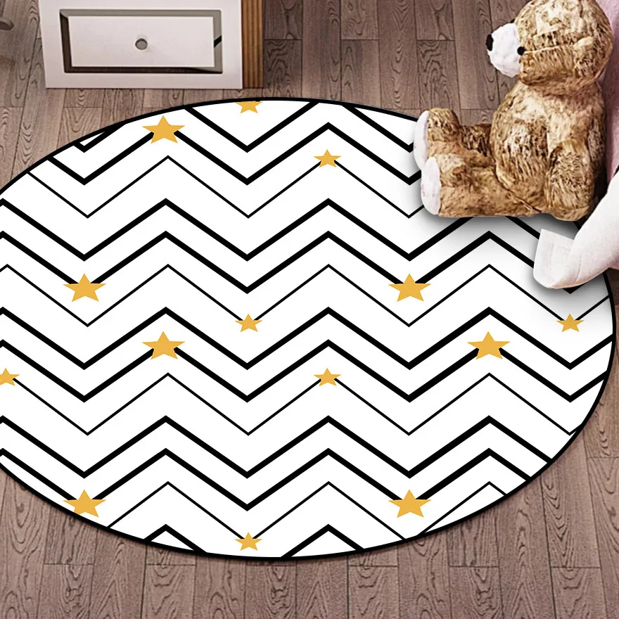 Stylish minimalist modern Nordic triangle geometric star living room bedroom round floor mat carpet
Stylish minimalist modern Nordic triangle geometric star living room bedroom round floor mat carpet